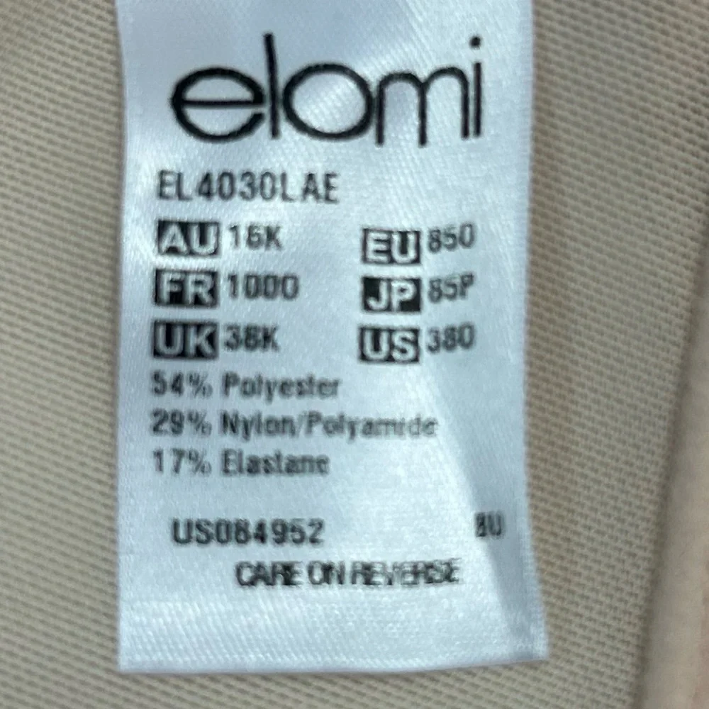 Elomi Cate Full Figure Non-Padded Underwire Bra 38K NWT - Picture 4 of 4